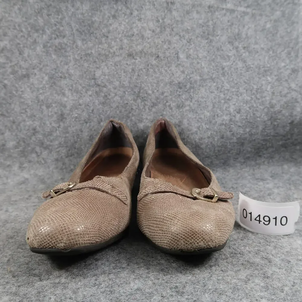 Clarks Shoes Womens 7 Pump Loafer Slip On Block Heel Fashion Career Comfort